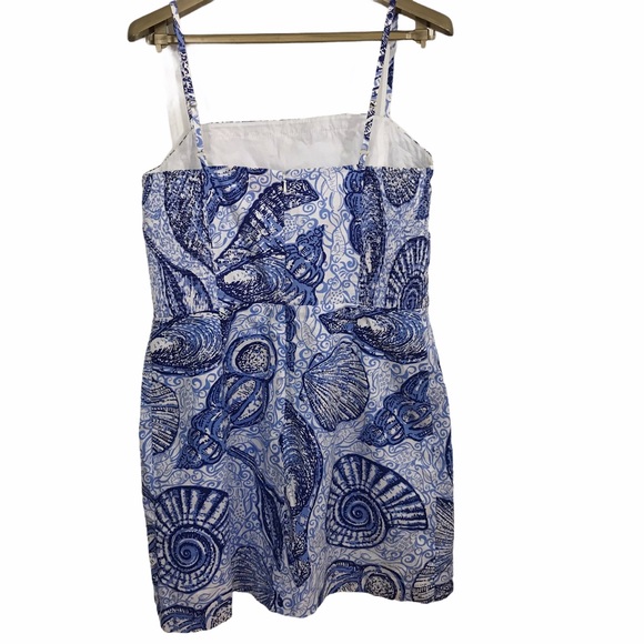 Lilly Pulitzer Jesse Romper Seashell Skort Sleeveless Dress - Picture 5 of 10